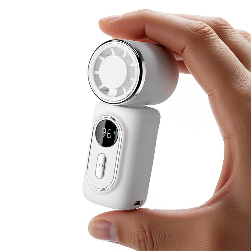 Clip On Mini Fan | 5-Speed Rechargeable for Travel & Camping🧊