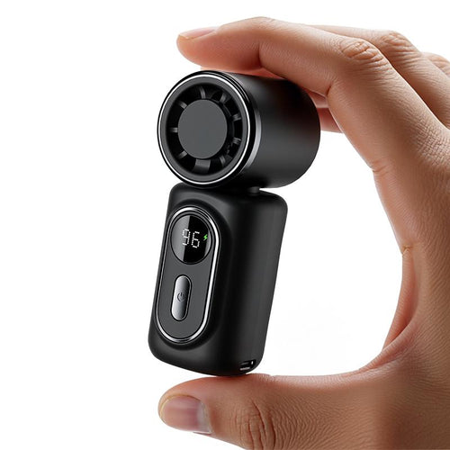 Clip On Mini Fan | 5-Speed Rechargeable for Travel & Camping🧊