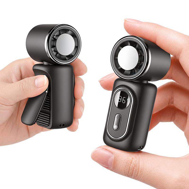 Clip On Mini Fan | 5-Speed Rechargeable for Travel & Camping🧊