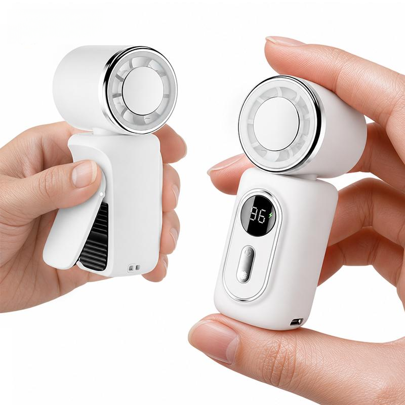 Clip On Mini Fan | 5-Speed Rechargeable for Travel & Camping🧊