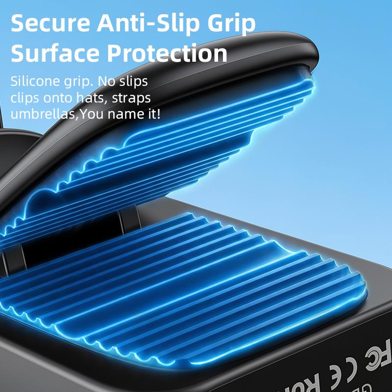 Clip On Mini Fan | 5-Speed Rechargeable for Travel & Camping🧊