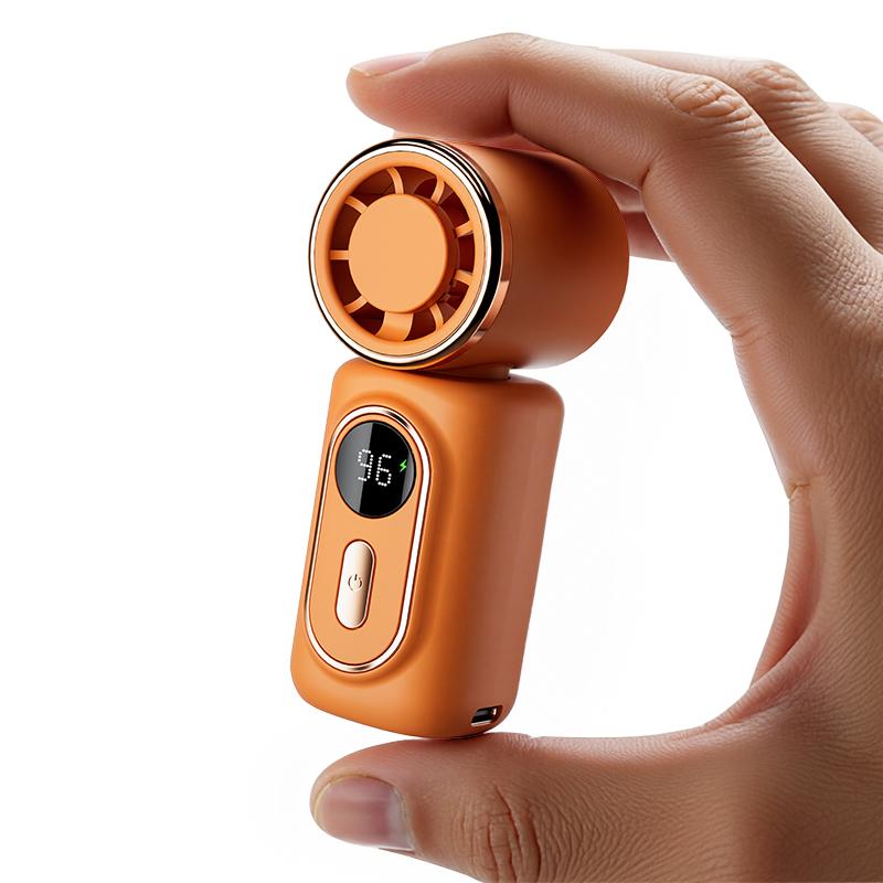 Clip On Mini Fan | 5-Speed Rechargeable for Travel & Camping🧊